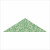 Winckelmans Triangle Poprhyry Green Gelijkbenig