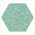 Winckelmans Hexagon Porphyry Blue