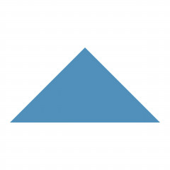 Winckelmans Triangle Dark Blue Rechthoekig