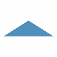 Winckelmans Triangle Dark Blue Gelijkbenig