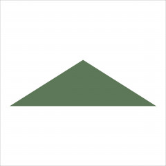 Winckelmans Triangle Australian Green Gelijkbenig